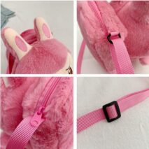 Plush Labubu Crossbody Bag - ArtGalleryZen