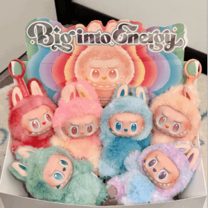 Pop Mart Labubu Big Into Energy Plush Keychain Doll Random Blind Box - ArtGalleryZen