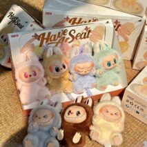 Pop Mart Labubu The Monsters Plush Keychain Doll Random Blind Box - ArtGalleryZen