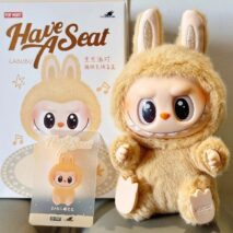 Pop Mart Labubu The Monsters Plush Keychain Doll Random Blind Box - ArtGalleryZen