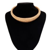 Punk Spring Metal Thick Chokers Collar Necklace - ArtGalleryZen