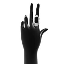 Punk Style Armour Bendable Double Knuckle Ring - ArtGalleryZen