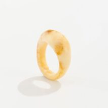 Retro Chunky Gradient Resin Ring - ArtGalleryZen