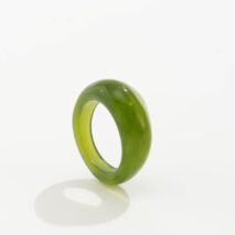 Retro Chunky Gradient Resin Ring - ArtGalleryZen