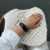 Retro Glossy Resin Open Bangle Bracelet - ArtGalleryZen
