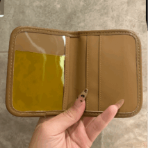 Retro Sanrio Marron Cream Floral Embroidery Wallet - ArtGalleryZen