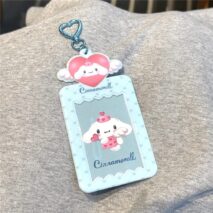 Sanrio Angel Kpop Heart Keychain Photocard Holder - ArtGalleryZen