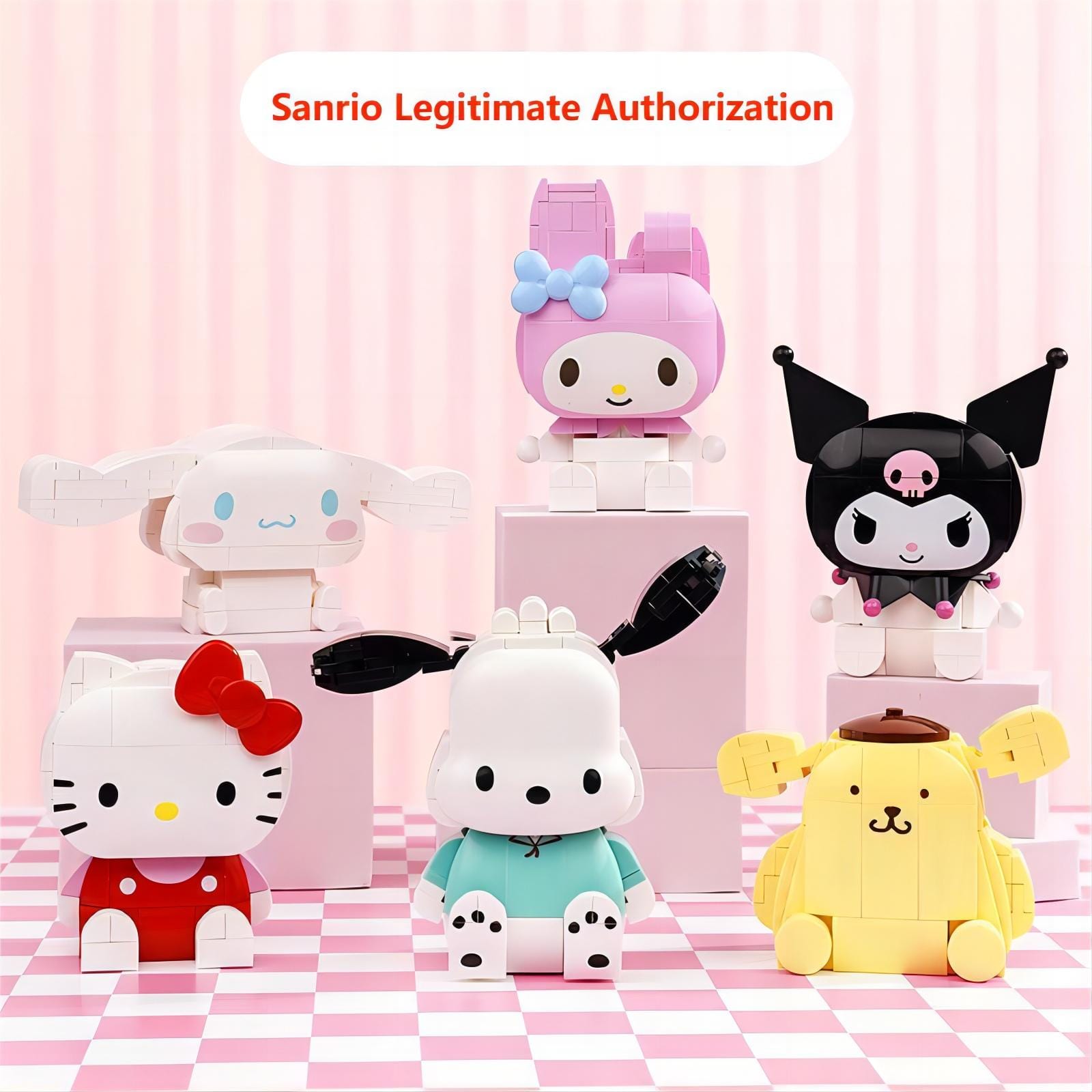 Sanrio Authorized LEGO Compatible Assembly Building Bricks - ArtGalleryZen