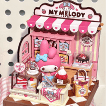 Sanrio Authorized My Melody DIY Strawberry Dessert Mini Shop - ArtGalleryZen