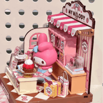 Sanrio Authorized My Melody DIY Strawberry Dessert Mini Shop - ArtGalleryZen