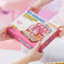 Sanrio Authorized My Melody DIY Strawberry Dessert Mini Shop - ArtGalleryZen