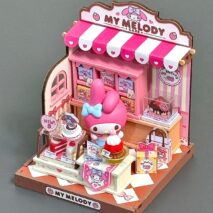 Sanrio Authorized My Melody DIY Strawberry Dessert Mini Shop - ArtGalleryZen