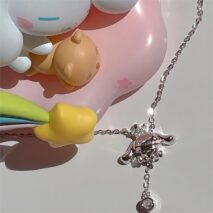Sanrio Crystal Crown Cinnamoroll Necklace - ArtGalleryZen