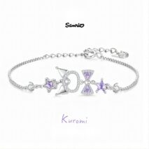 Sanrio Crystal Kuromi Bracelet - ArtGalleryZen