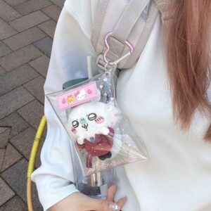 Sanrio Cute Doll Storage Kpop Display Keychain Bag - ArtGalleryZen