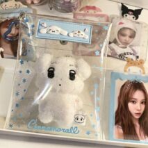 Sanrio Cute Doll Storage Kpop Display Keychain Bag - ArtGalleryZen