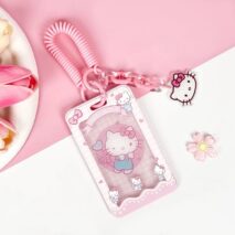 Sanrio Cute Kpop Keychain Acrylic Photocard Holder - ArtGalleryZen