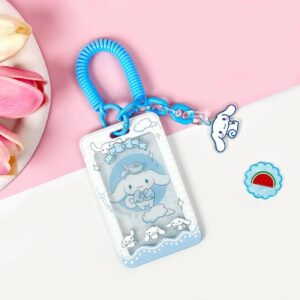 Sanrio Cute Kpop Keychain Acrylic Photocard Holder - ArtGalleryZen
