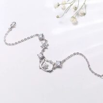 Sanrio CZ Inlaid Crystal Hello Kitty Bracelet - ArtGalleryZen