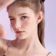 Sanrio Enamel Butterfly Kuromi Earrings - ArtGalleryZen