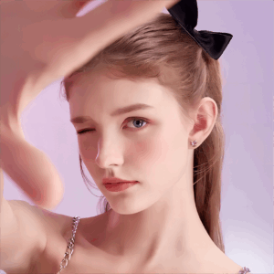 Sanrio Enamel Kuromi Heart Earrings - ArtGalleryZen
