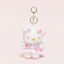 Sanrio Floral Hello Kitty Plush Keychain Doll - ArtGalleryZen