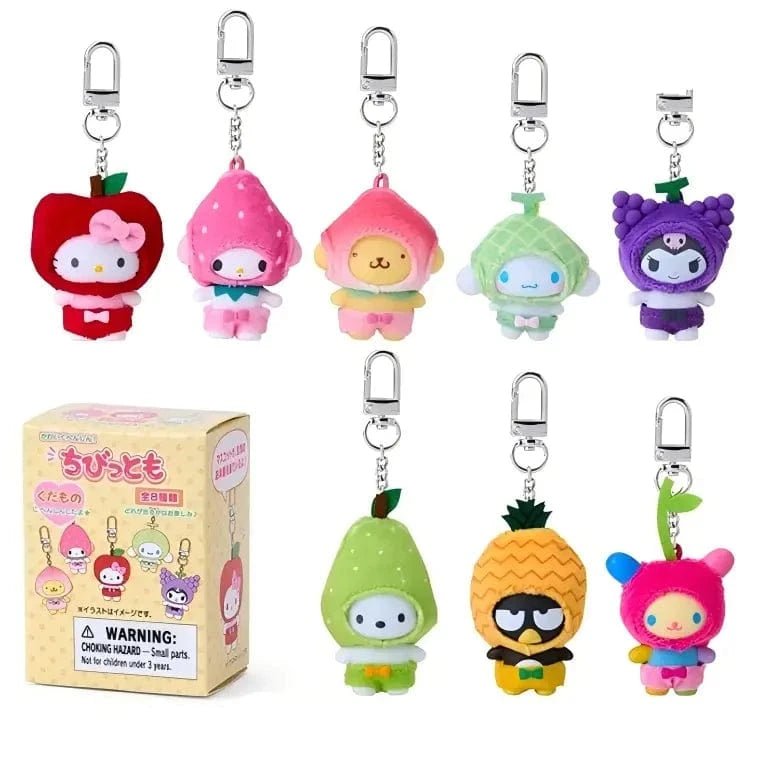 Sanrio Fruits Character Keychain Doll Blind Box - ArtGalleryZen