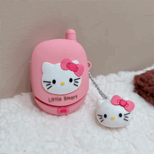 Sanrio Hello Kitty AirPods Earphone Case With Key Chain - ArtGalleryZen