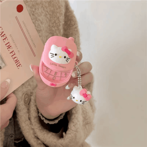 Sanrio Hello Kitty AirPods Earphone Case With Key Chain - ArtGalleryZen