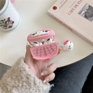 Sanrio Hello Kitty AirPods Earphone Case With Key Chain - ArtGalleryZen