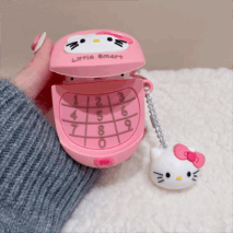 Sanrio Hello Kitty AirPods Earphone Case With Key Chain - ArtGalleryZen