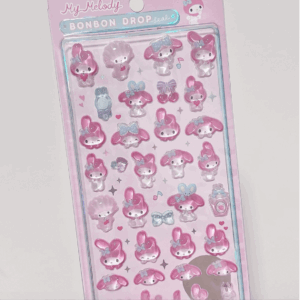 Sanrio Hello Kitty Cinnamoroll Crystal 3D DIY Decoration Stickers - ArtGalleryZen