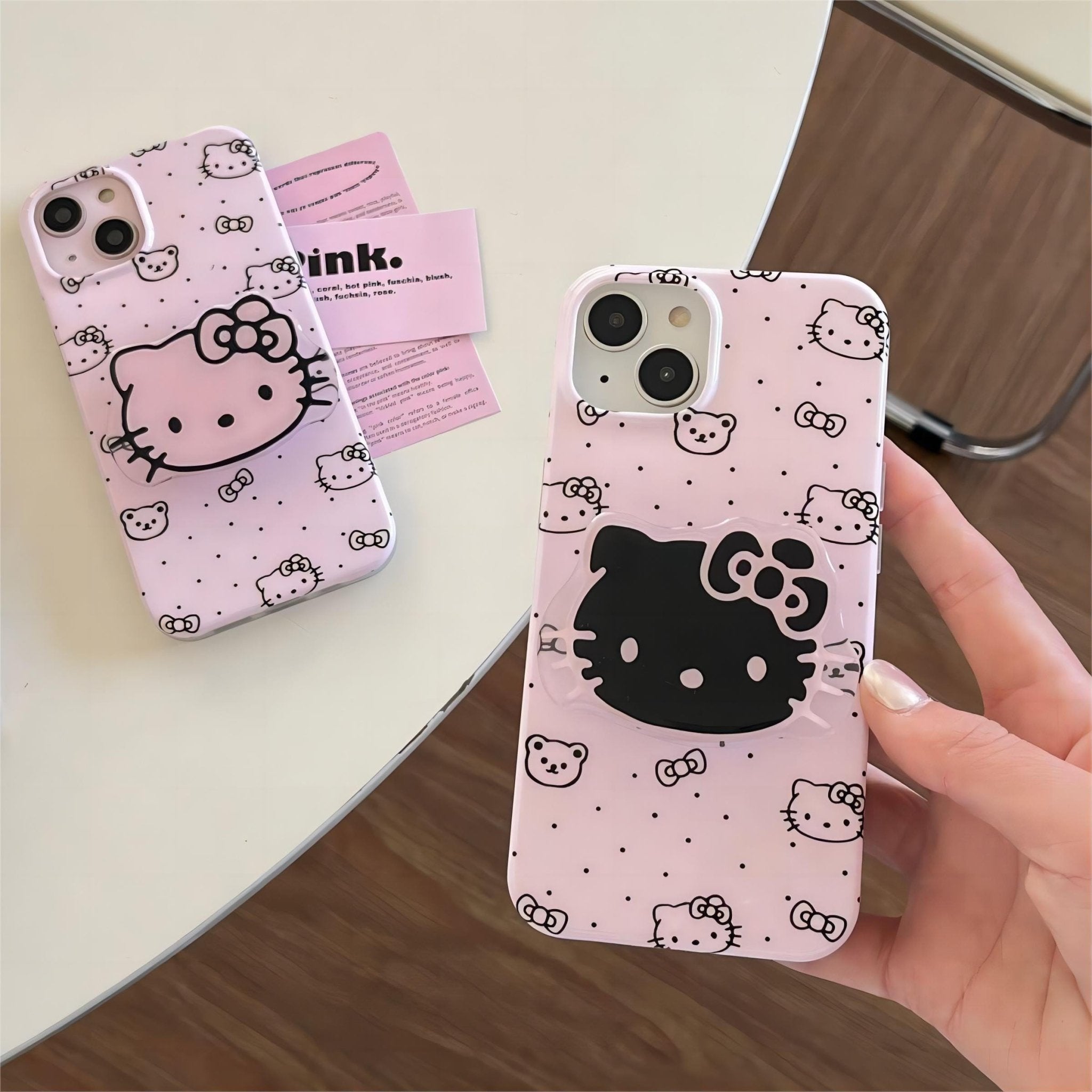 Sanrio Hello Kitty iPhone Case With Stand - ArtGalleryZen