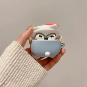 Sanrio Hello Kitty Sleeping On Tummy AirPods Earphone Case - ArtGalleryZen
