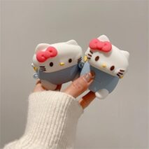 Sanrio Hello Kitty Sleeping On Tummy AirPods Earphone Case - ArtGalleryZen