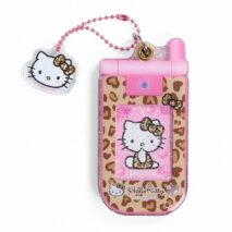 Sanrio Hello Kitty Slide Flip Phone Acrylic Keychain - ArtGalleryZen