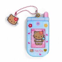 Sanrio Hello Kitty Slide Flip Phone Acrylic Keychain - ArtGalleryZen