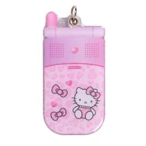 Sanrio Hello Kitty Slide Flip Phone Acrylic Keychain - ArtGalleryZen