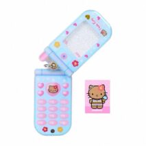 Sanrio Hello Kitty Slide Flip Phone Acrylic Keychain - ArtGalleryZen