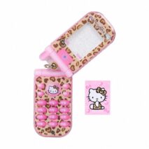 Sanrio Hello Kitty Slide Flip Phone Acrylic Keychain - ArtGalleryZen
