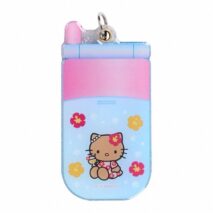 Sanrio Hello Kitty Slide Flip Phone Acrylic Keychain - ArtGalleryZen