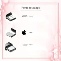 Sanrio Kuromi Cinnamoroll Magnetic Charging Data Cable Bracelet - ArtGalleryZen