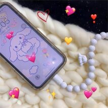 Sanrio Kuromi Cinnamoroll Magnetic Charging Data Cable Bracelet - ArtGalleryZen