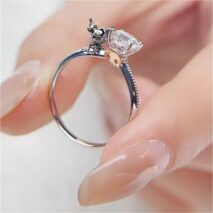 Sanrio Kuromi Diamond Ring - ArtGalleryZen