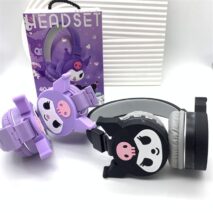 Sanrio Kuromi Hello Kitty Bluetooth Wireless Stereo Headset Earphone Headphone - ArtGalleryZen