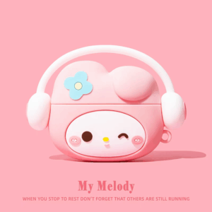 Sanrio Kuromi My Melody Silicone AirPods Earphone Case - ArtGalleryZen