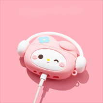 Sanrio Kuromi My Melody Silicone AirPods Earphone Case - ArtGalleryZen
