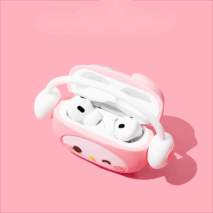 Sanrio Kuromi My Melody Silicone AirPods Earphone Case - ArtGalleryZen