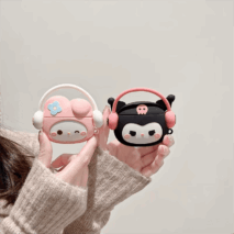 Sanrio Kuromi My Melody Silicone AirPods Earphone Case - ArtGalleryZen
