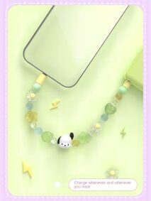 Sanrio Kuromi Pochacco Charging Data Cable Bracelet - ArtGalleryZen